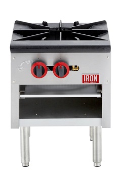 IRSP-1B Iron Range 1 Burner Stock Pot Range -80,000 Btu