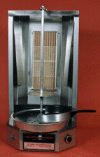 Gyros Machine Broiler-1 Burner-Gas-30 Lb.-3PGM-AutoDoner
