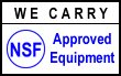 NSF Approved Equipment