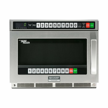 R-CD1200M Sharp TwinTouch 1200 Watt Commercial Microwave Oven with Dual TouchPads