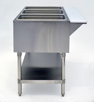 CSTEA-2C Electric 2 Compartment Steam Table with Water Pans