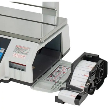 Cas CL-5500R Label Printing Scale with Pole Display 30lb Or 60lb